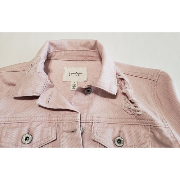 Jessica Simpson Pink Jean Jacket - Picture 5 of 6